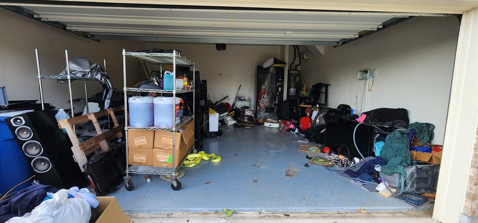 Whole-house cleanout, Princeton — before